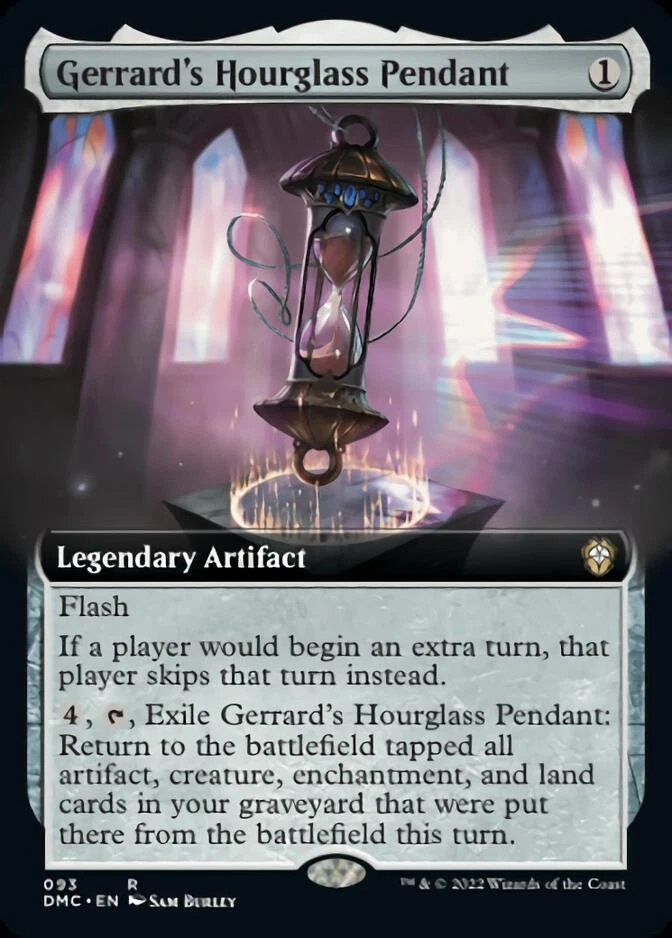 Gerrard's Hourglass Pendant - Extended Art R MTG Commander: Dominaria United - Image 1 of 1