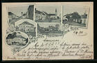Stara Rise, Stra&#223;enpartie mit Kirche, Ortspartien, Ansichtskarte 1898