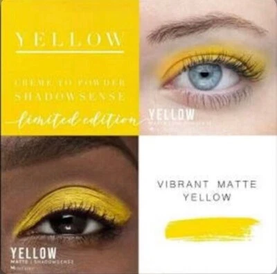 Yellow ShadowSense by SeneGence, a yellow matte eyeshadow. New. - Image 1 of 4