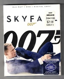 NEW! SEALED! Skyfall [2012] Blu-Ray + DVD (with slipcover) James Bond 007 - Picture 1 of 10