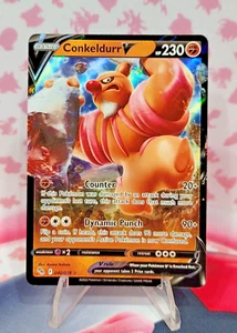 Pokémon TCG - Conkeldurr V 040/078 - Pokémon GO Ultra Rare Holo NM - Picture 1 of 1