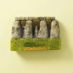 England Stonehenge Fridge Magnet Refrigerator Sticker Resin British Souvenir - Picture 1 of 4