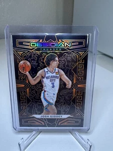 JOSH GIDDEY 2022-23 OBSIDIAN ELECTRIC ETCH ORANGE 18/50 THUNDER BULLS 🔥🔥 - Bild 1 von 2