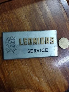 Leonidas Service Display Plate - Picture 1 of 2