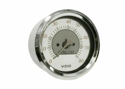VDO Allentare 8000RPM 3 3/8" (85mm) Outboard Tachometer 12V 333-13295 - Image 1 of 2