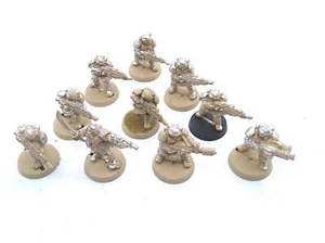 Kasrkin Squad (metal) [x10] Astra Militarum [Warhammer 40K] incompleto 05052 - Imagen 1 de 2