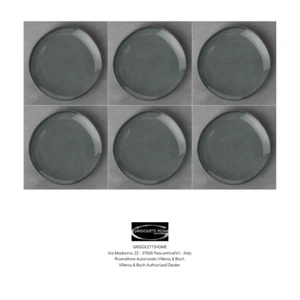 Like Villeroy & Boch - Lave Gris - Set 6 Piatti Frutta/Colazione cm 23 - Imagen 1 de 4