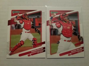 Lote Donruss Yadier Molina 2021 #172 base y variación fotográfica - Cardenales de San Luis - Imagen 1 de 1