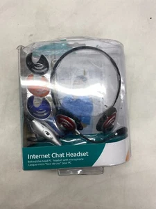 Logitech Internet Chat Headset Behind the Head Multicolored Computer w/Mic NEW - Picture 1 of 7