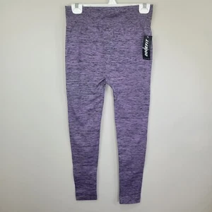 Docefit Fashion Fur Line Feathered Knit Leggings Rose Black Plus One Size - Picture 1 of 8