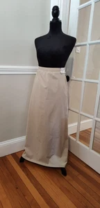 UNIQLO AIRism Ultra Stretch Long Skirt L Beige 468805 NWT Midi - Picture 1 of 5