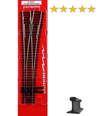 PECO ~ New 2025 ~ Turnout Switch ~ Electrofrog Code 83 ~ #5 ~ Right ~ SL-E8351 - Image 1 of 3