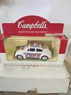 Campbell's Soup VW 1952 Bettle Die Cast Model Car Promo With Original Mail Box