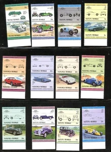 SET 10282 NEUWERTIG SAMMLUNG VON FÜNFZIG MIETERPAAREN AUTO AUTOMOTIVE TUVALU INSEL - Bild 1 von 5