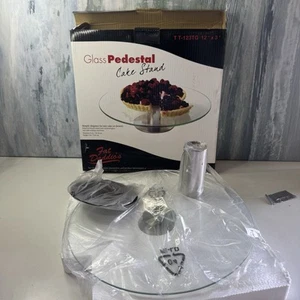 Glas Kuchenständer klar (offene Box) Aa46 - Bild 1 von 1