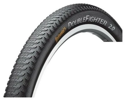 Continental DOUBLE FIGHTER 26 x 1.90 MTB Slick Mountain Bike Road TYRE - Image 1 of 4