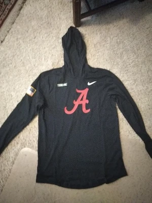 Sudadera con capucha Nike Dri-fit Alabama Crimson Tide On Field fútbol americano saludo al servicio XL Foto 1 de 4