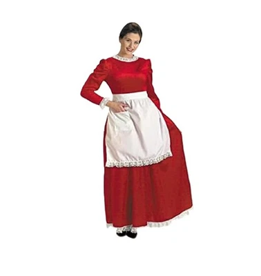 Traditional Mrs Claus Charmer - Red/White - Christmas - Costume - Women - Medium - Image 1 of 2