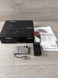 Casio Exilim EX-S2 Digital Camera Tested Y2K Digicam With Charger - Picture 1 of 9