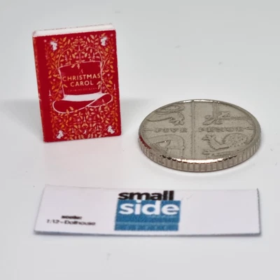 Dollhouse 1:12 scale Book - A Christmas Carol replica miniature - Image 1 of 3