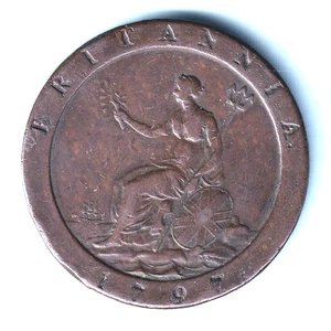 Great Britain..  1797 George 111 - "Cartwheel"  Penny..  VF - Bild 1 von 2