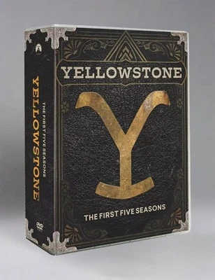 YELLOWSTONE - Complete Series, Seasons 1-5 (DVD) 23-disc, Box-set