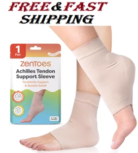 Achillessehnenstützhülse, gepolsterte Kompressionsmanschette für Achillessehnen - Bild 1 von 9