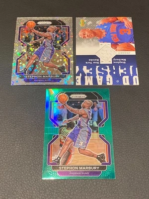 2006-07 Stephon Marbury UD Game Worn Jersey Upper Deck #GJ-MS Knicks (OBO) - Image 1 of 4