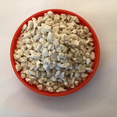 450 grams 3mm/7mmBUFF NATURAL POT TOPPER DECORATIVE GRAVEL DRESSER STONE DIORAMA - Image 1 of 4
