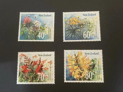 New Zealand Mint Stamp Set. Flowers Of NZ. - Image 1 of 2