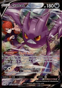 Crobat V Ultra Rare SWSH11: Lost Origin Trainer Gallery TG20/TG30 NM - Picture 1 of 2