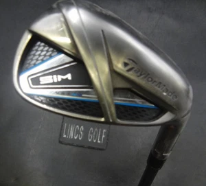 TaylorMade SIM Max Pitching Wedge Stiff Graphite Shaft Iomic Grip - Picture 1 of 5