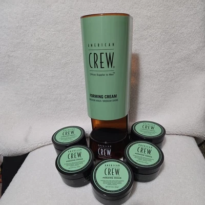 American Crew Forming Cream 3 oz 5 packs + dispenser  - Image 1 of 3