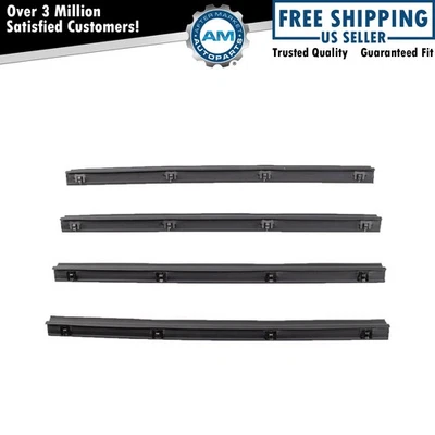 Kit de resistencia para cinturón de ventana de puerta para Jeep Grand Wagoneer 1984-1991 Foto 1 de 4