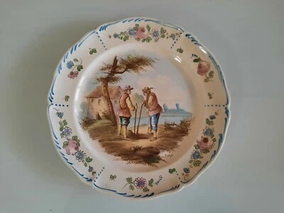 assiette  ancienne de collection - Photo 1/3