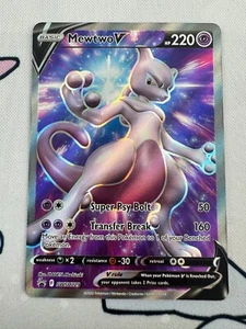 Mewtwo V SWSH229 SWSH: Sword & Shield Promo Cards Holo - Picture 1 of 2