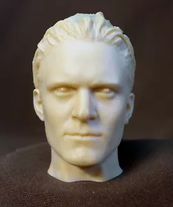 CMD-3 Orlando Bloom "Pirates of the Caribbean" RESIN HEAD SCULPT 1/6 scale - Foto 1 di 3