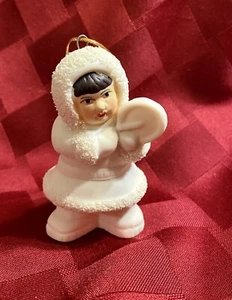 Estatuilla de niña vintage Arctic Kids of Alaska con percha, envío gratuito - Imagen 1 de 6