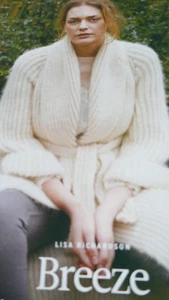 Knitting Pattern Lady's Coatiigan In D.K & Laceweight Knitted together- 32-50in - Picture 1 of 2