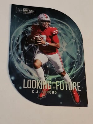 2022 Metal Universe CJ Stroud Foil Looking to the Future!! Rare - Image 1 of 2