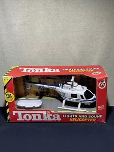 Vintage 2000 Tonka Police Department Emergency Helicopter - Picture 1 of 18