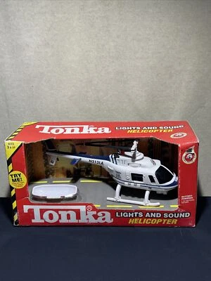 Vintage 2000 Tonka Police Department Emergency Helicopter - Image 1 of 4