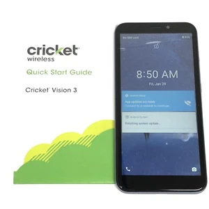 Vision 3 16GB 5.5” Display LOCKED to Cricket Wireless Lightly Used Works Great - Picture 1 of 2