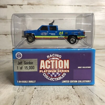Camión Jeff Gordon Action Platinum Series 1/64 1 en 15.000 raro Foto 1 de 4