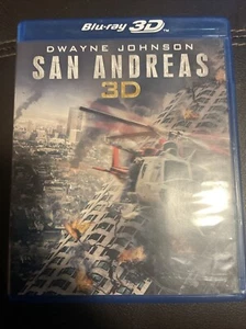 San Andreas 3D Movie (Blu Ray 3D, Blu Ray, Dvd) Dwayne Johnson - Picture 1 of 2