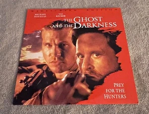 The Ghost And The Darkness Laser Disc Movie Starring: Michael Douglas Val Kilmer - Picture 1 of 2