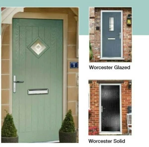 Safedoors - WORCESTER DIAMOND - Composite Doorset - Made to Measure - Picture 1 of 11