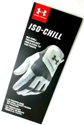 New Men's M Cadet Under Armour Iso-Chill LEFT Golf Glove 4 RIGHT Handed Golfer - Image 1 of 4