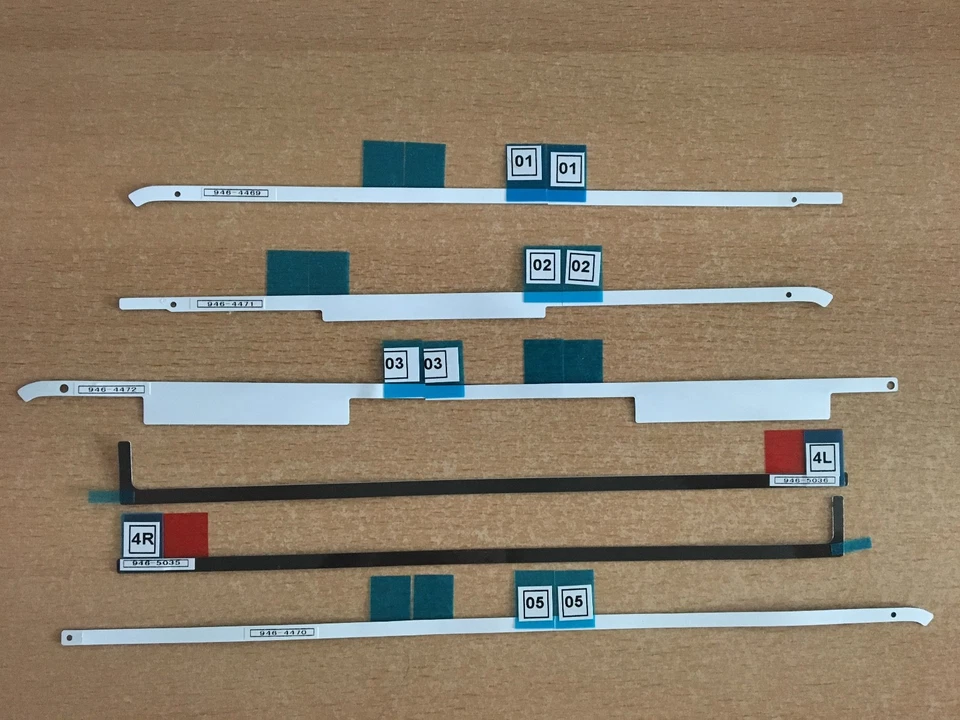 Klebe streifen (adhesive) iMac 21,5" LCD (A1418) 2012, 2013, 2014 & 2015