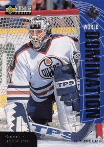 1997-98 Collector's Choice World Domination #W19 Curtis Joseph - Picture 1 of 2